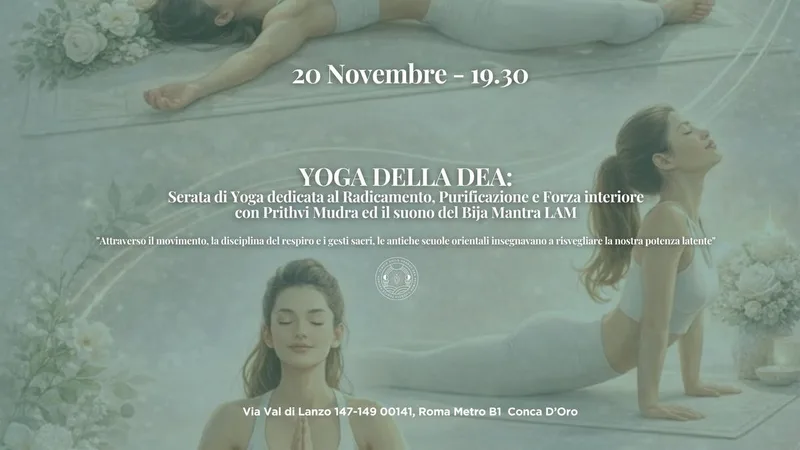 🐍🌙 LO YOGA DELLA DEA -  Serata di Pratica Corporea e Mudra Sacre🌙🐍
