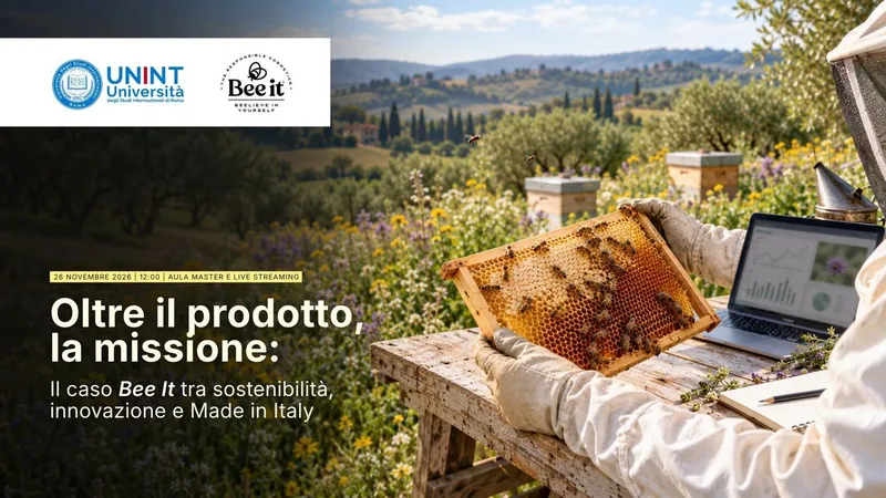 Oltre il prodotto, la missione: il caso Bee It tra sostenibilità, innovazione e made in italy