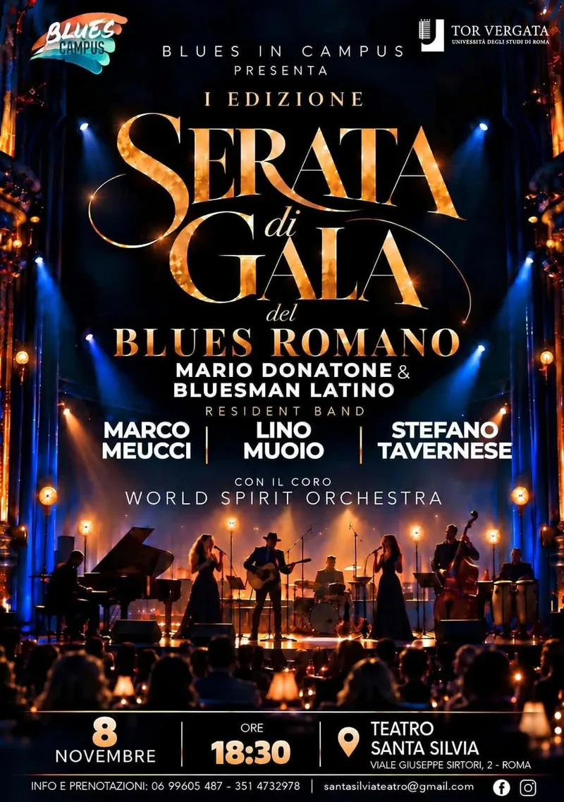 I EDIZIONE Serata di Gala del Blues Romano