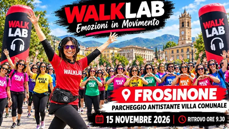 WALKLAB® Emozioni in Movimento a FROSINONE!