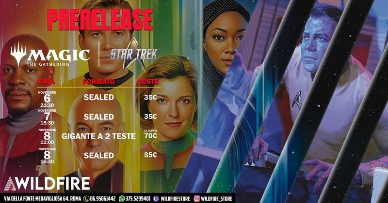 MAGIC - STAR TREK PRERELEASE @WILDFIRE