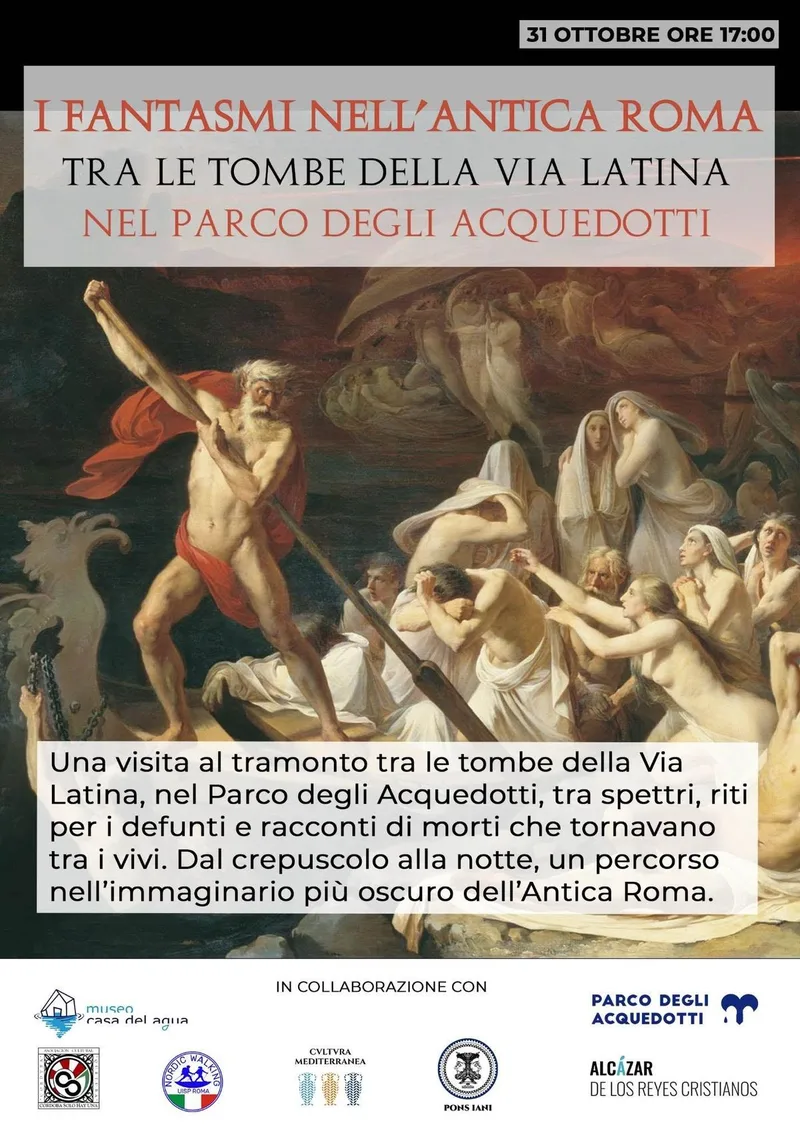 I FANTASMI NELL’ANTICA ROMA TRA LE TOMBE DELLA VIA LATINA NEL PARCO DEGLI ACQUEDOTTI