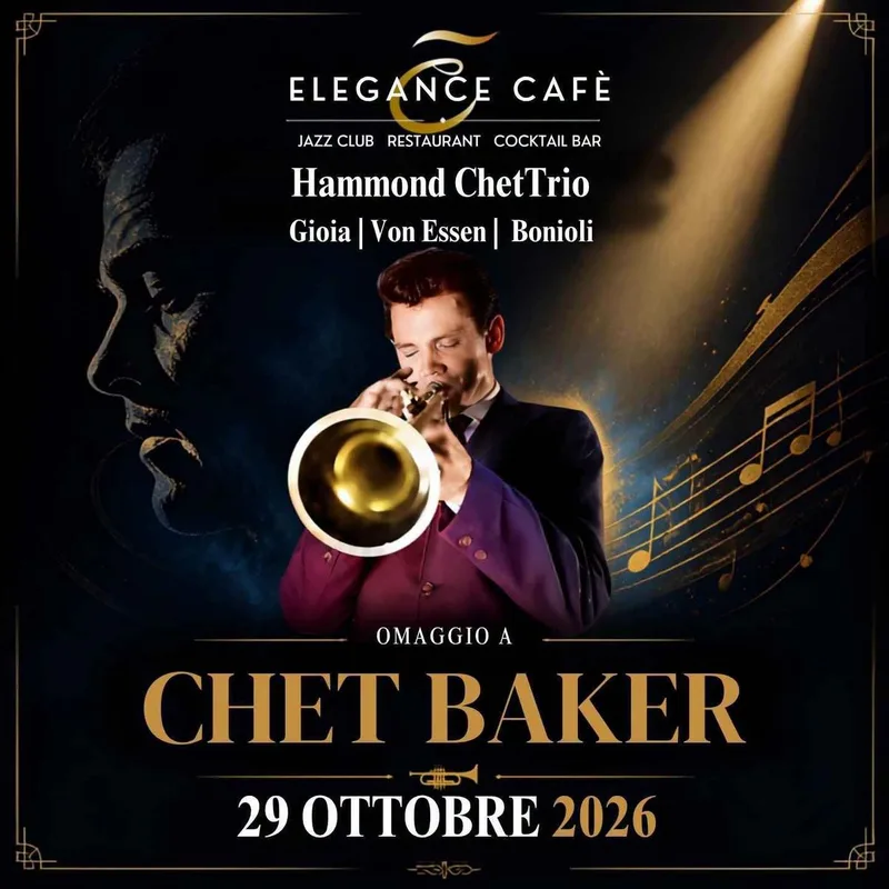 OMAGGIO A CHET BAKER // Live at ELEGANCE CAFE' JAZZ CLUB | ROMA