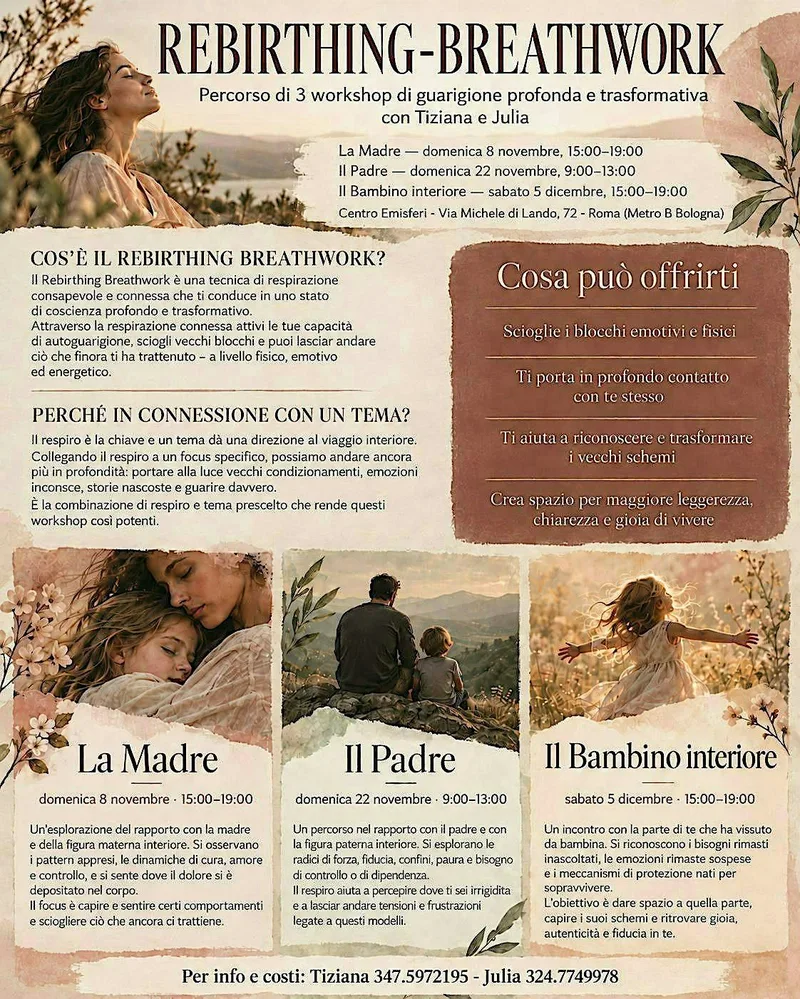 Rebirthing Breathwork | La Madre, Il Padre e Il Bambino Interiore
