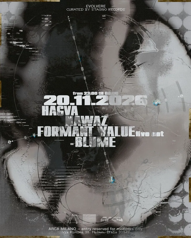 Evolvere pres. BLUME, Nawaz, Formant Value (live), Hagva