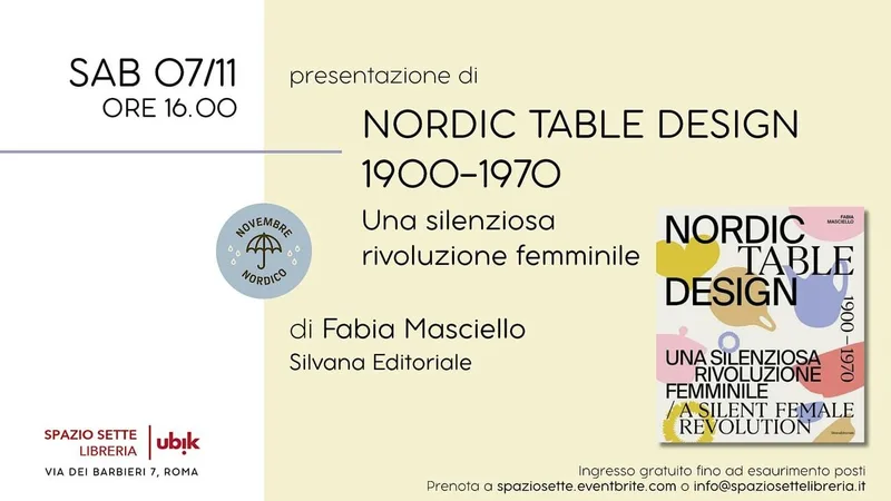 Presentazione di "Nordic Table Design 1900-1970"