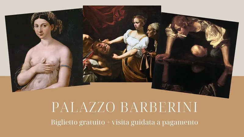 Palazzo Barberini – Biglietto gratuito + visita guidata a pagamento