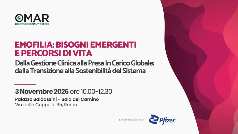   Emofilia: bisogni emergenti e percorsi di vita