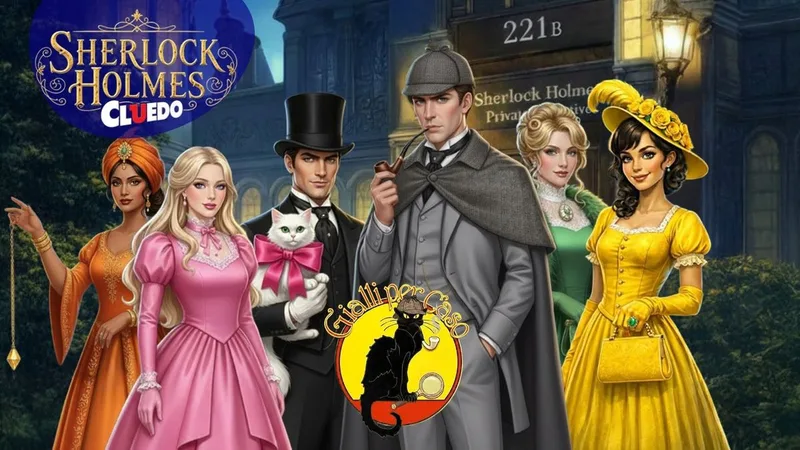 Cena con Delitto ESCAPE "SHERLOCK - CLUEDO"