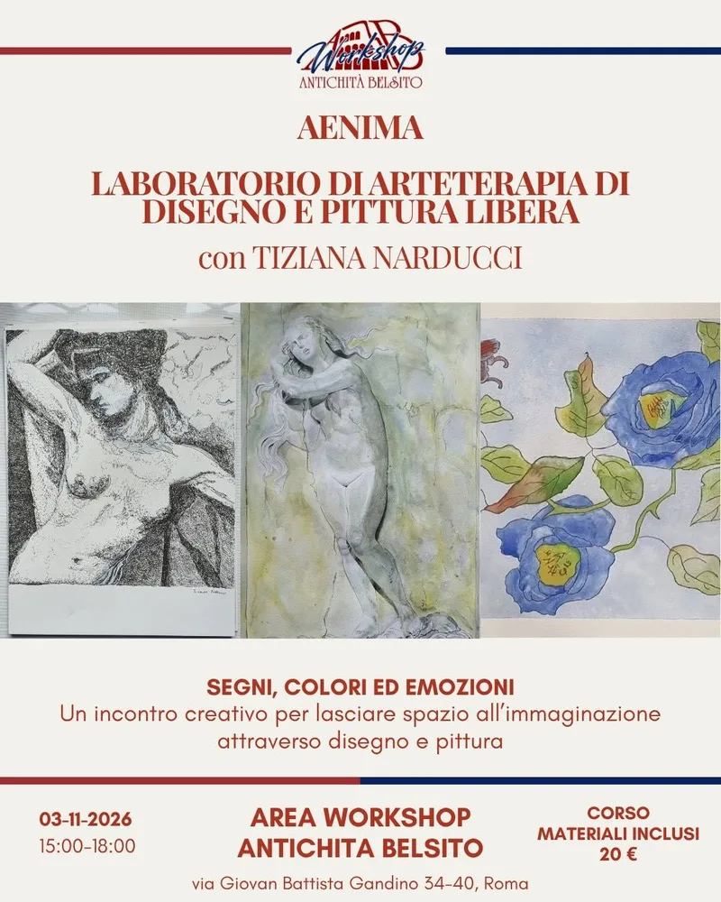 Aenima. Laboratorio di arteterapia di disegno e pittura libera