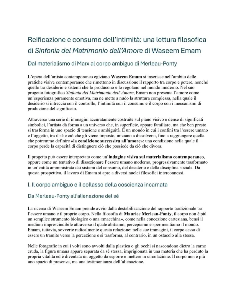 sinfonia del matrimonio e dell'amore 