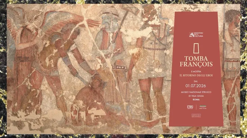 Visita guidata al Museo di Villa Giulia e agli affreschi della Tomba François