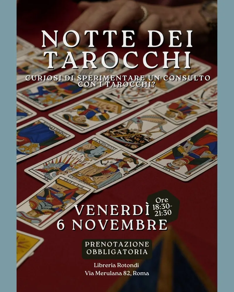 Notte dei Tarocchi - 6 novembre 2026