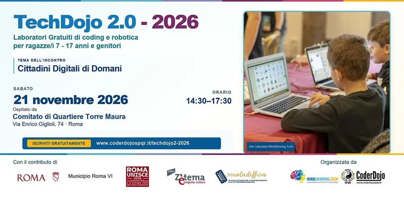 TechDojo 2.0 - 2026 | Cittadini Digitali di Domani