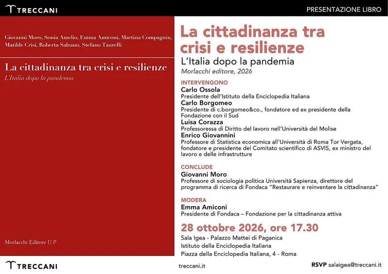La cittadinanza tra crisi e resilienze