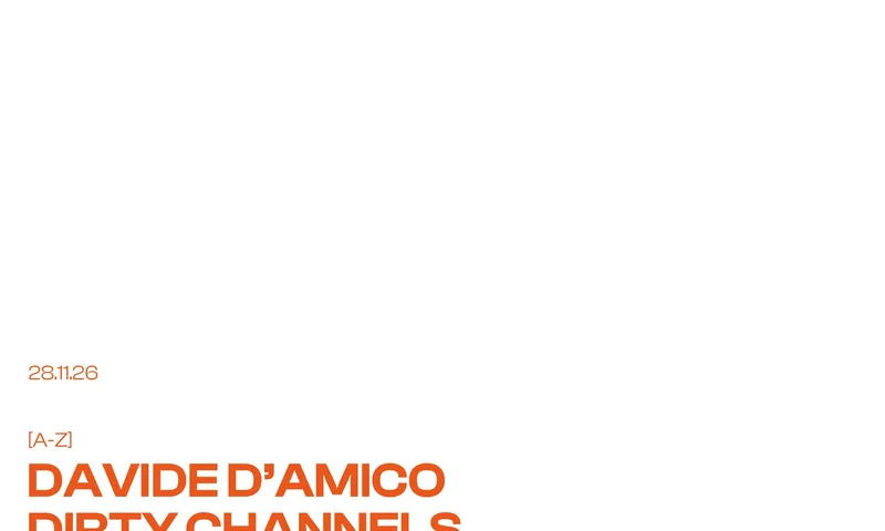 Take It Easy pres. House of Dirty with Davide D'Amico + Dirty Channels [ACCESSO RISERVATO AI TESSERATI ARCA]