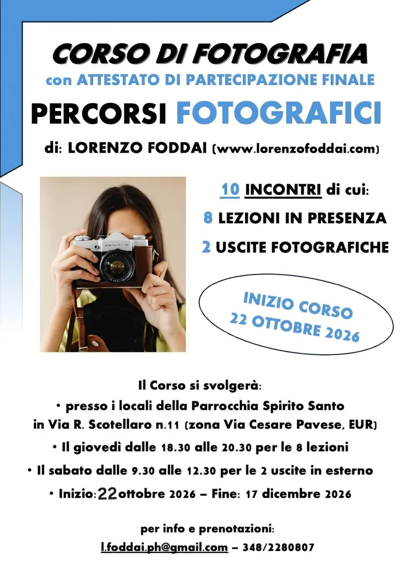 CORSO FOTOGRAFIA 