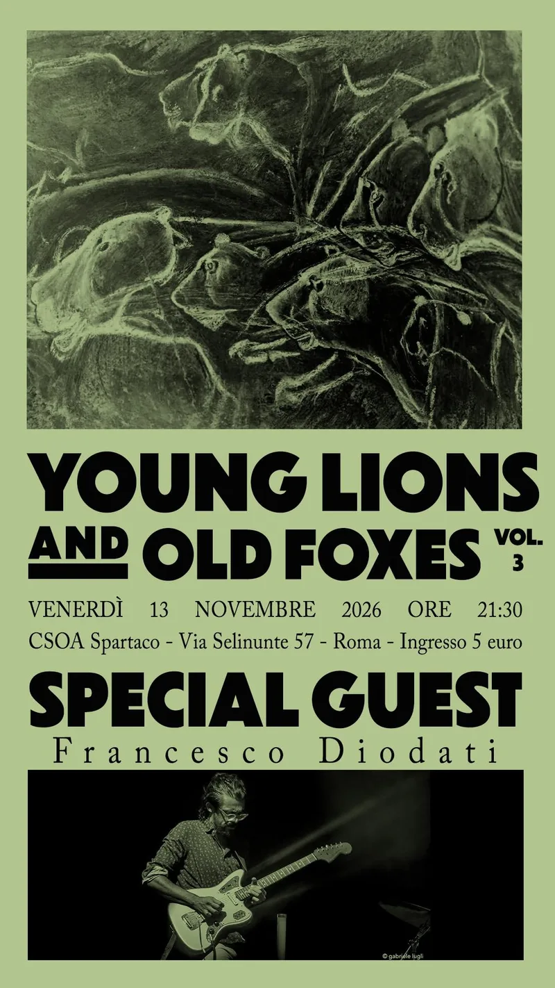 Young Lions & Old Foxes con Francesco Diodati