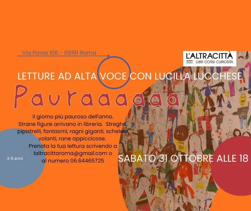 Pauraaaaaaa. Letture ad alta voce nel giorno più pauroso dell'anno