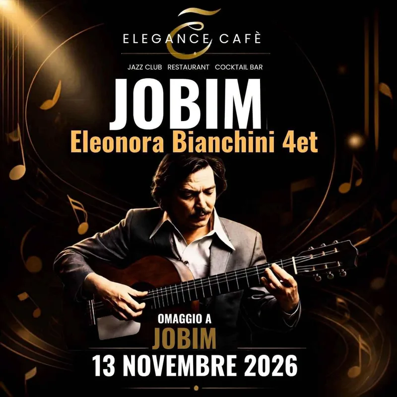 OMAGGIO A JOBIM // Live at ELEGANCE CAFE' JAZZ CLUB | ROMA