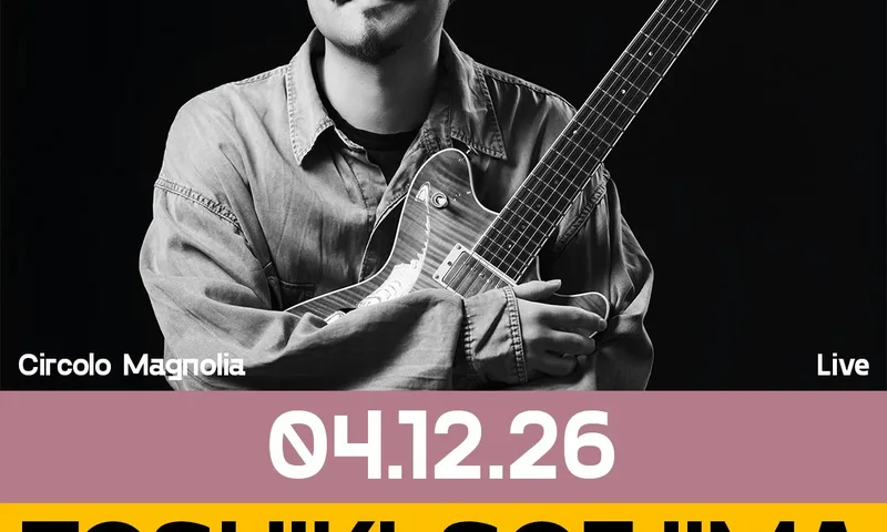Toshiki Soejima live a Magnolia