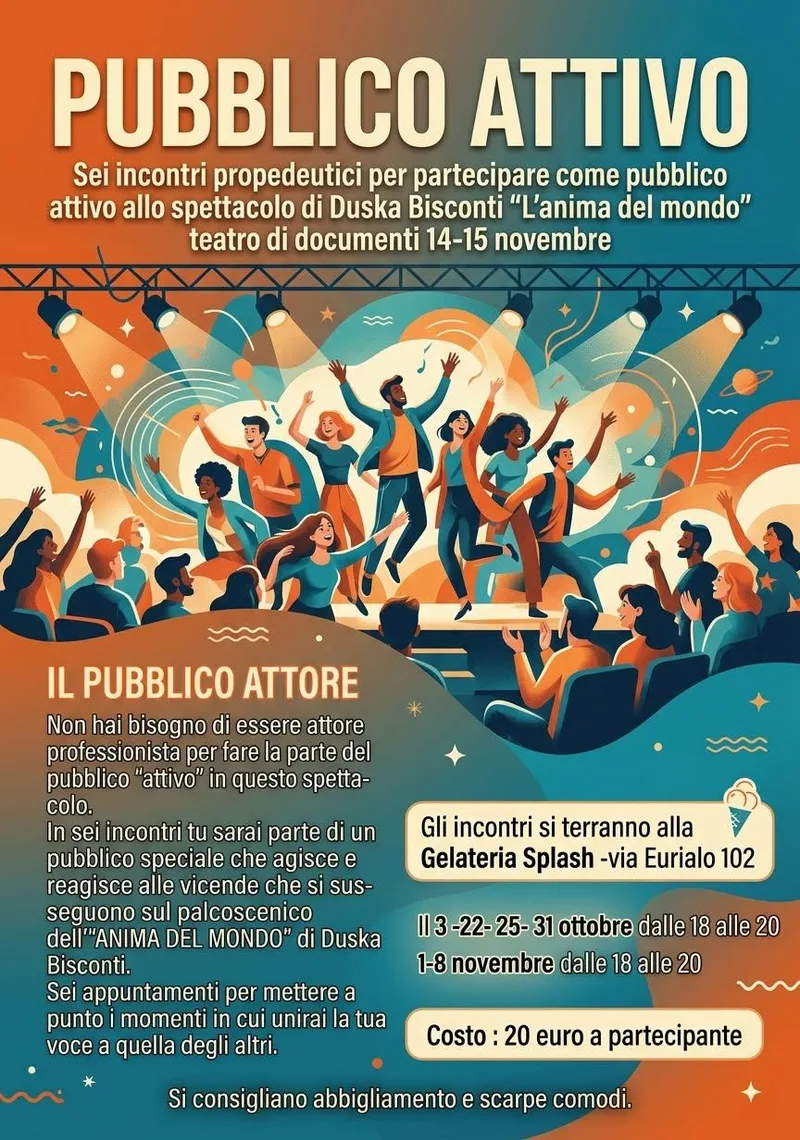 Laboratorio propedeutico per uno spettacolo teatrale