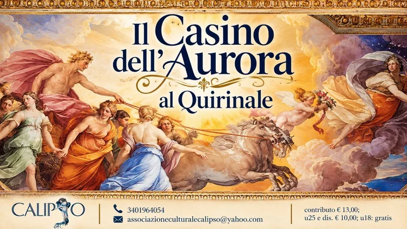 Il Casino dell'Aurora al Quirinale - INGRESSO GRATUITO