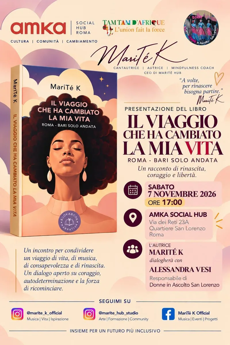 Presentazione del libro di MariTé K