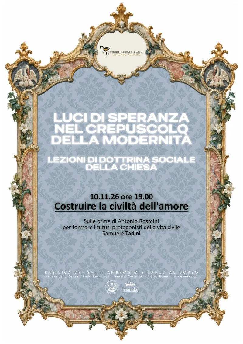 Costruire la civiltà dell'amore