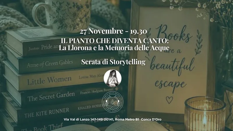 💧🌙 SERATA DI STORYTELLING: La Llorona e la Memoria delle Acque 🌊✨ 
