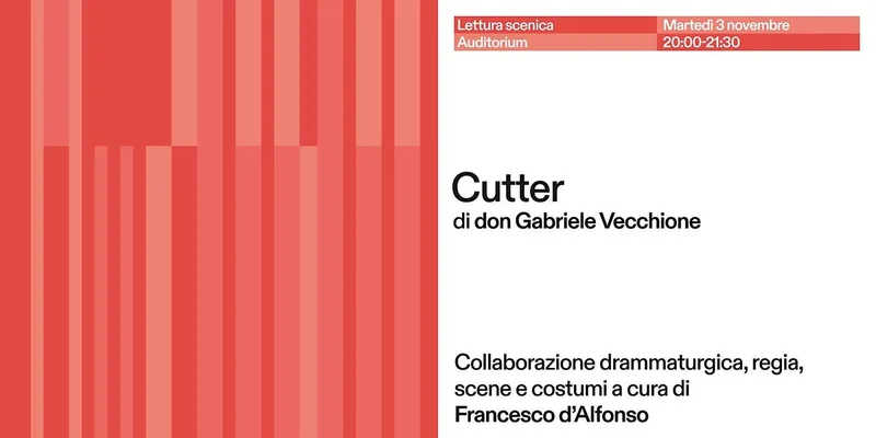 Lettura scenica “Cutter” di don Gabriele Vecchione