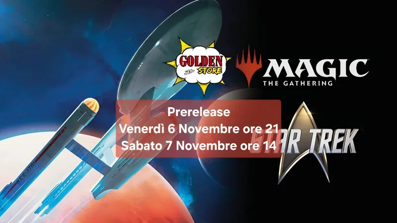 Golden Store Roma: PRERELEASE 1 STAR TREK
