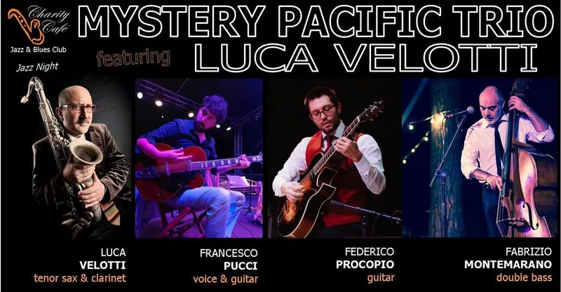 MYSTERY PACIFIC TRIO featuring LUCA VELOTTI | JazzNight