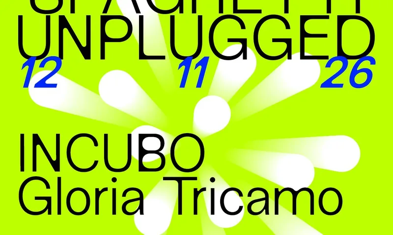 SPAGHETTI UNPLUGGED - 12 NOVEMBRE ROMA