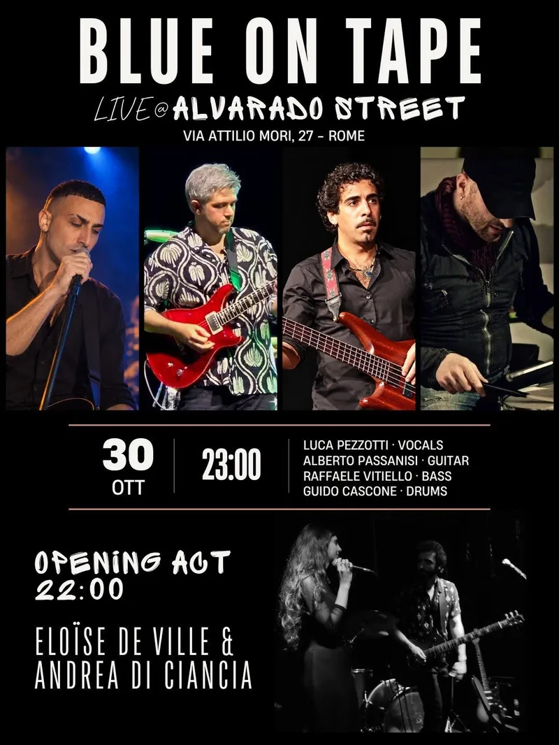 Blue On Tape / Eloïse De Ville & Andrea Di Ciancia live @Alvarado Street