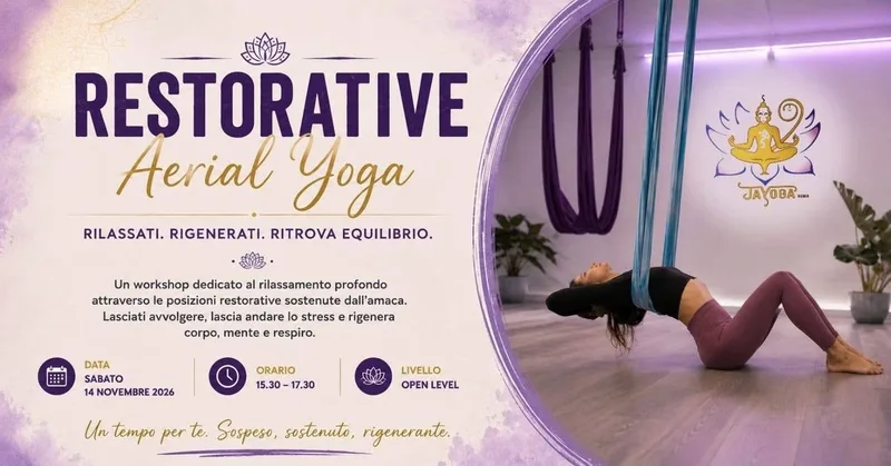 Restorative Aerial Yoga Masterclass