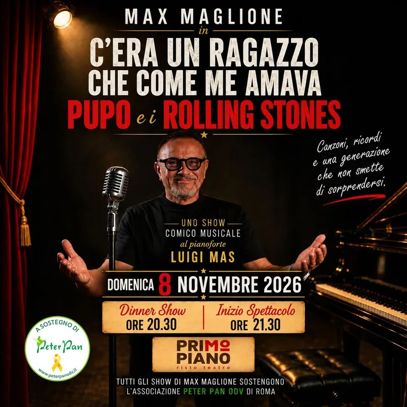 C'era un ragazzo che come me amava Pupo e i Rolling Stones