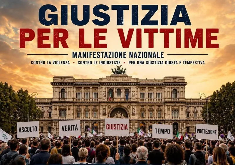 NON CHIEDIAMO PRIVILEGI.
CHIEDIAMO GIUSTIZIA. 