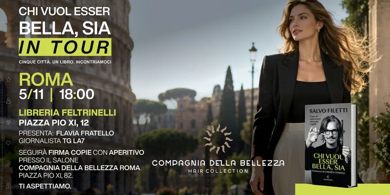 Salvo Filetti - Chi vuol esser bella, sia in Tour | Feltrinelli Roma