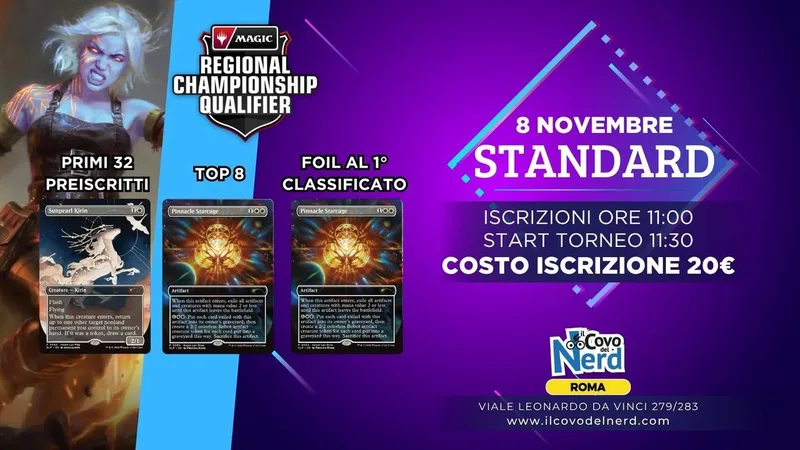 🎲 RCQ Qualifier Standard - Il Covo del Nerd di Roma! 🎲