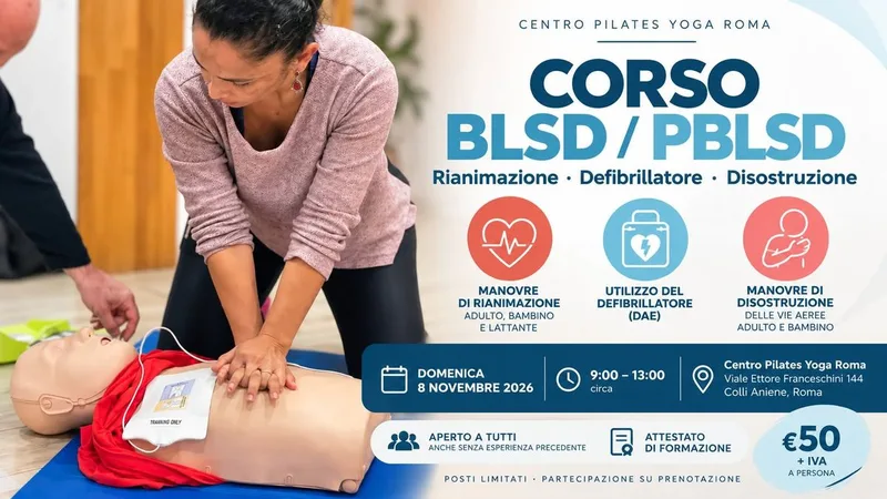 Corso BLSD e PBLSD