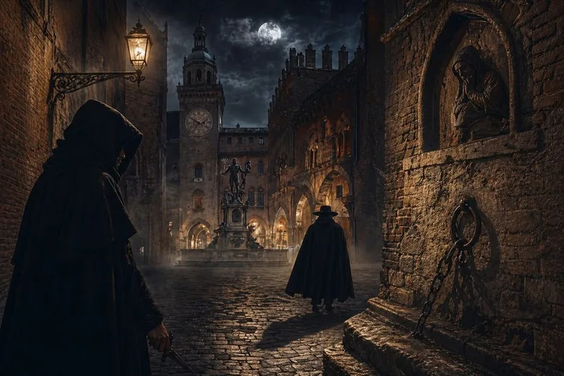 BOLOGNA NERA: Passeggiata serale tra delitti, misteri e magie