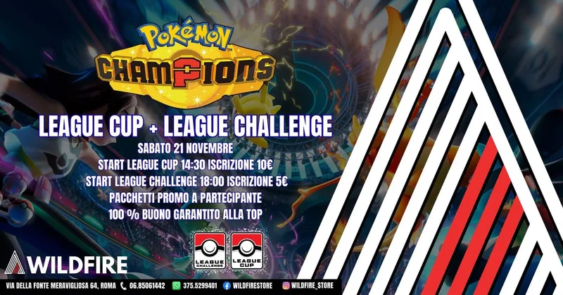 Pokemon - VCG League Cup + Challenge @Wildfire