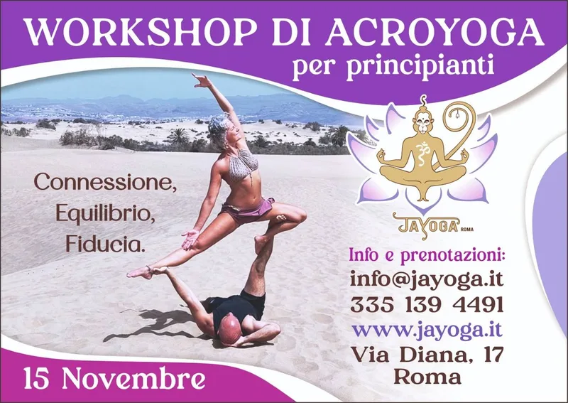 Workshop di Acroyoga per principianti