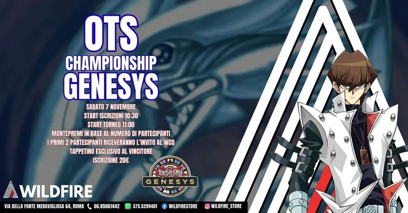 YUGIOH - OTS CHAMPIONSHIP GENESYS @WILDFIRE