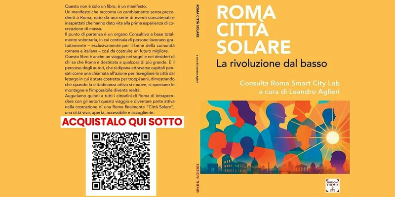 10 novembre alle 17:00 - Presentazione e firmacopie di "ROMA CITTA' SOLARE"