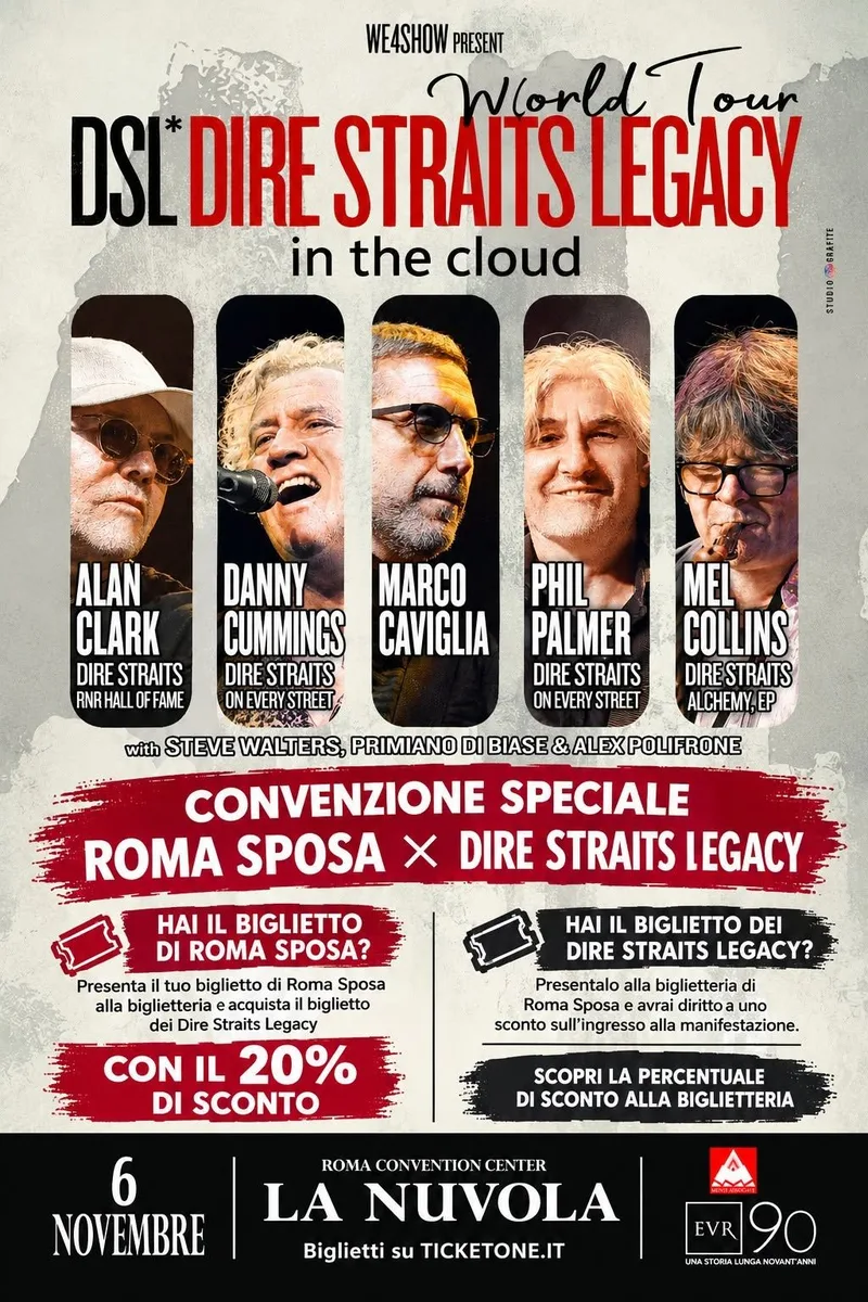DIRE STRAITS LEGACY e ROMA SPOSA