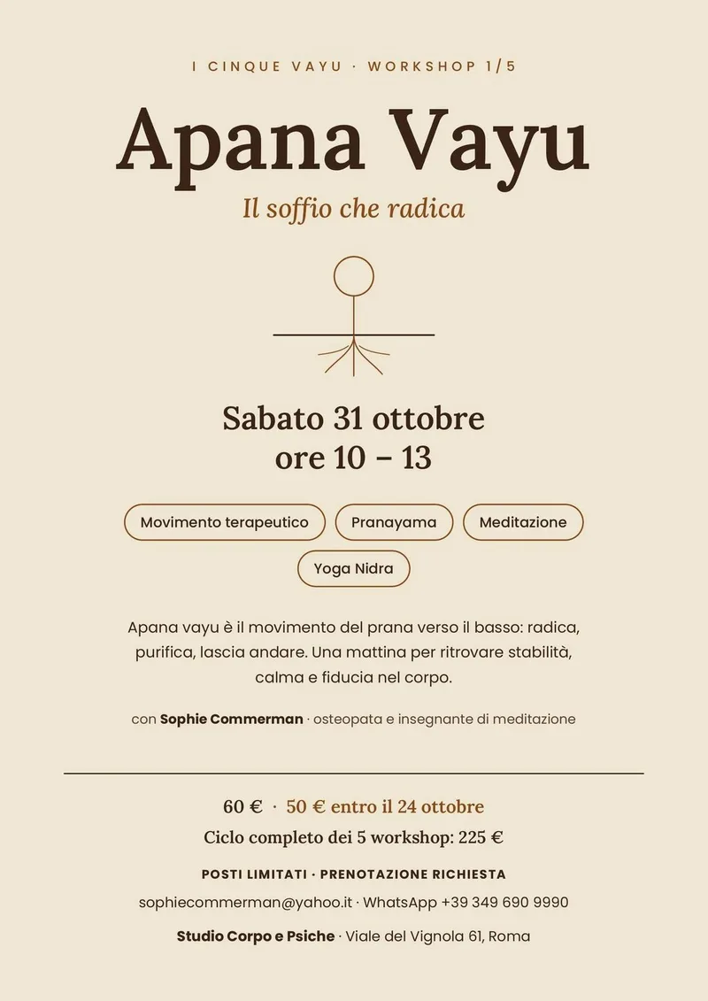 Workshop di yoga e meditazione 