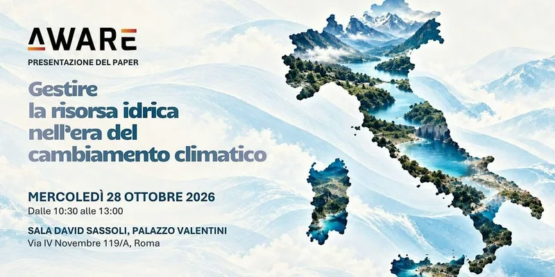 Gestire la risorsa idrica nell’era del cambiamento climatico