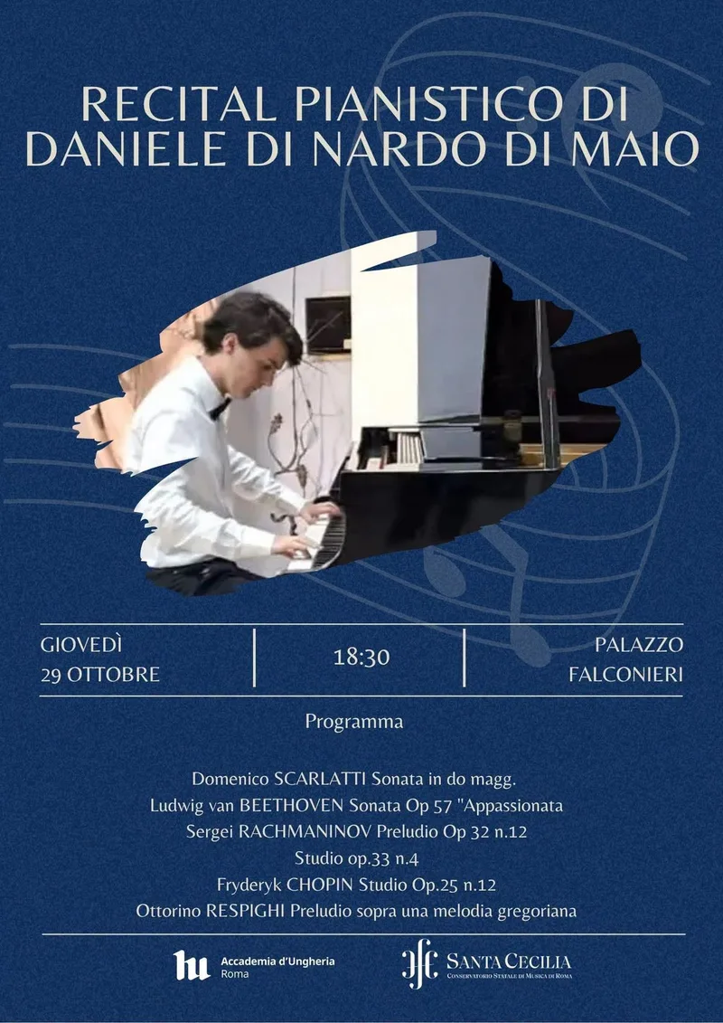 Recital pianistico di Daniele Di Nardo Di Maio 